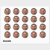 Creëer Uw eigen pad Ronde Sticker (Vel)