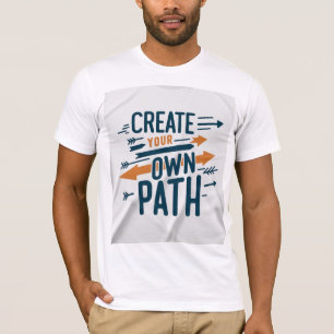Creëer Uw eigen pad T-shirt