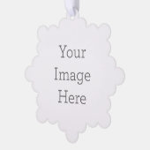 Papieren Ornament Stijl: Sneeuwvlok, Papier: Superfine Eggshell, Enveloppen: Geen (Links)