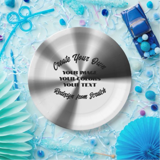 Creëer Uw eigen Papieren Bordje (Feest)