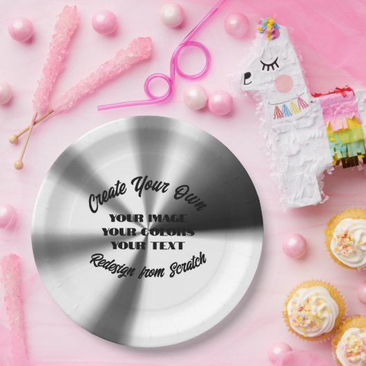 Creëer Uw eigen Papieren Bordje (Feest)