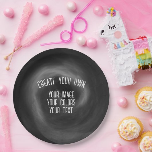 Creëer Uw eigen Papieren Bordje (Feest)