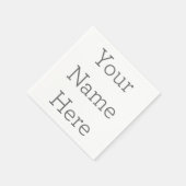 Papieren servetten, Standaard Cocktail Servet (Hoek)