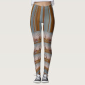 Creëer uw eigen Paris Eiffel Tower Height Tights Leggings (Voorkant)