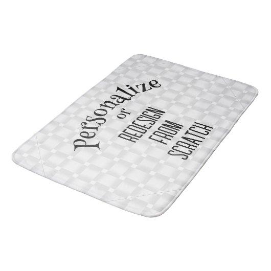 Creëer uw eigen — pas dit aan badmat (Gekanteld)