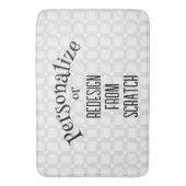 Creëer uw eigen — pas dit aan badmat (Voorkant Verticaal)