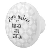 Creëer uw eigen — pas dit aan keramische knop (Rechts)