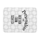 Creëer uw eigen — pas dit aan magneet (Horizontaal)