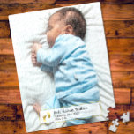 Creëer Uw eigen pasgeboren Baby Foto Jigzaag Puzzl Legpuzzel<br><div class="desc">Upload een afbeelding,  neem de details van de baby op,  en je hebt een leuk hoesje om te koesteren.</div>