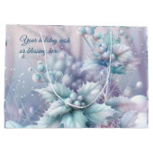 Creëer uw eigen pastel kerst maretak groot cadeauzakje (Achterkant)