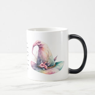 Creëer uw eigen pastel regenboog heks Pet bladeren Magische Mok