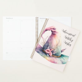 Creëer uw eigen pastel regenboog heks Pet bladeren Planner