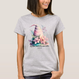 Creëer uw eigen pastel regenboog heks Pet Rozen T-shirt