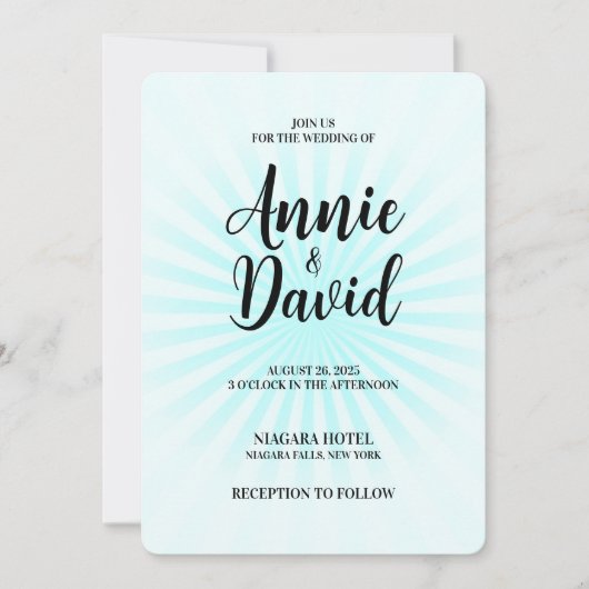 Creëer uw eigen pastel retro starburst kaart (Voorkant)