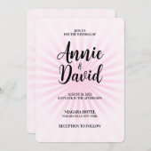 Creëer uw eigen pastel retro starburst kaart (Voorkant / Achterkant)