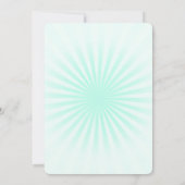 Creëer uw eigen pastel retro starburst kaart (Achterkant)