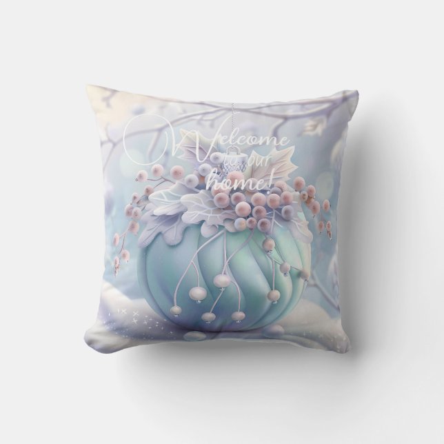 Creëer uw eigen pastelbessen Ornament Kussen (Voorkant)