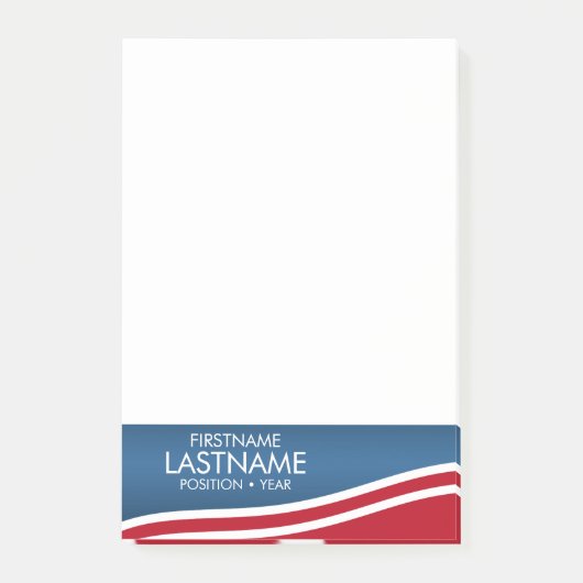 Creëer Uw eigen patriottische Campagne Gear Post-it® Notes (Voorkant)