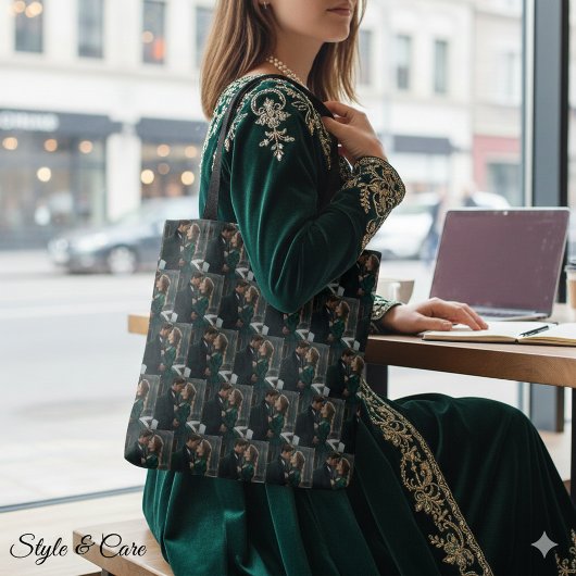 Creëer uw eigen patroon Canvas tas met aangepaste 