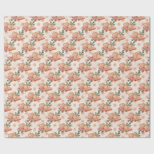 Creëer uw eigen pepermunt & pepermunt cadeaupapier (Vlak)