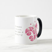 Creëer Uw eigen pepermunt vlinder kerst Magische Mok (Voorkant rechts)