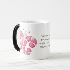 Creëer Uw eigen pepermunt vlinder kerst Magische Mok