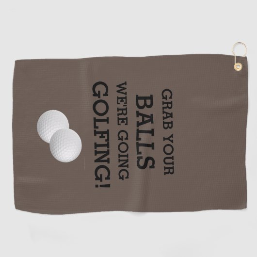 Creëer Uw eigen perfecte Golfhanddoeken Golfhanddoek (Horizontaal)