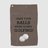 Creëer Uw eigen perfecte Golfhanddoeken Golfhanddoek (Voorkant)