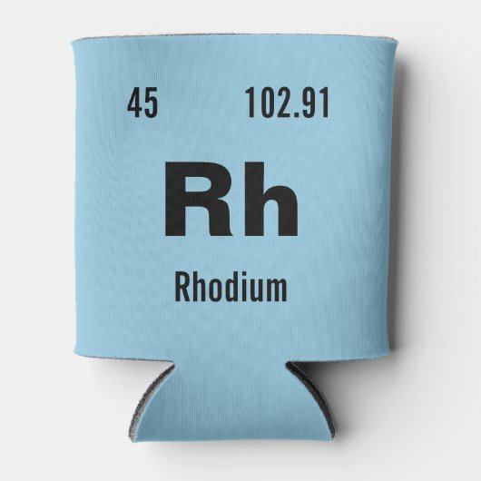 Creëer uw eigen Periodieke Lijst van de Elementen Blikjeskoeler (Voorkant)