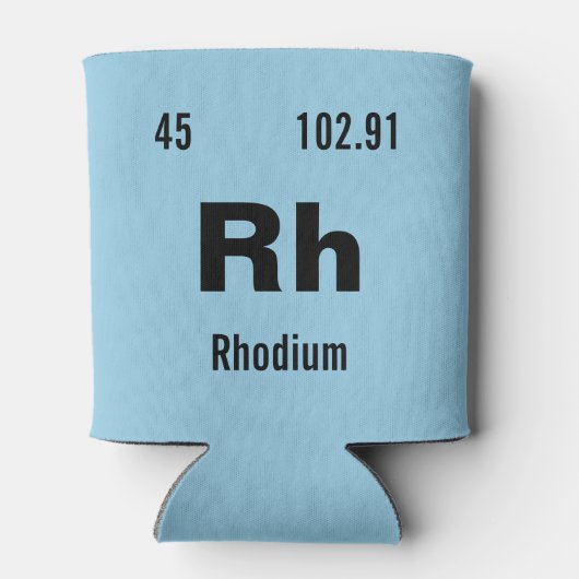 Creëer uw eigen Periodieke Lijst van de Elementen Blikjeskoeler (Achterkant)