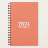 creëer uw eigen Personal 2024 Weekly Planner (Voorkant)