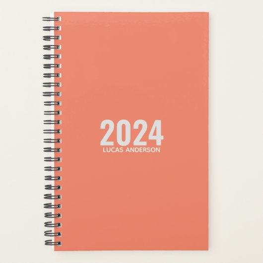 creëer uw eigen Personal 2024 Weekly Planner (Voorkant)