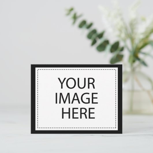 CREËER UW EIGEN - PERSONALISEER DIT BRIEFKAART (Staand voorkant)