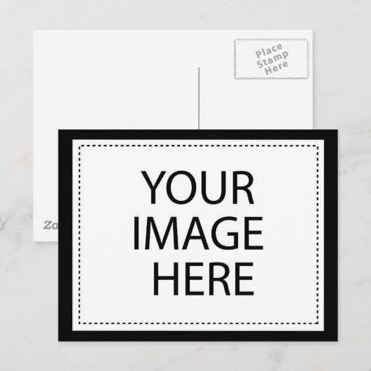 CREËER UW EIGEN - PERSONALISEER DIT BRIEFKAART (Voorkant / Achterkant)