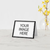 CREËER UW EIGEN - PERSONALISEER DIT KAART (Gele Bloem)