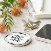 Creëer Uw eigen persoon : Ontwerp uw eigen aangepa Sleutelhanger (Zijkant)