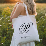 Creëer Uw eigen persoonlijk geïndividualiseerd mon Tote Bag<br><div class="desc">Pas deze canvas tas aan met jouw naam of tekst. Klik op de button Aanpassen hierboven voor een geavanceerdere aanpassing van dit ontwerp.</div>