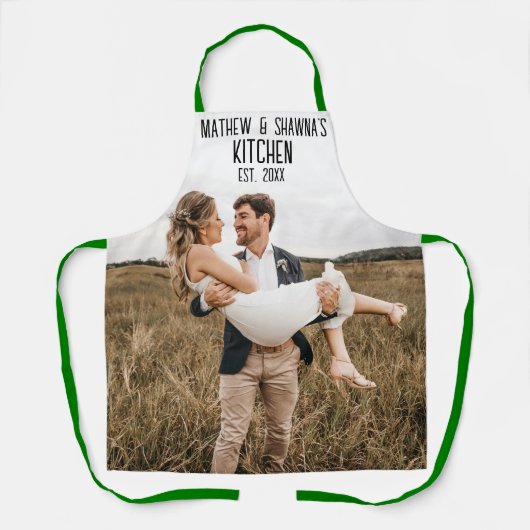 Creëer Uw eigen persoonlijke aangepaste foto Schort (Voorkant)