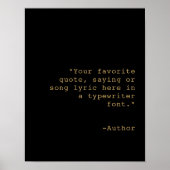 Creëer uw eigen persoonlijke aangepaste offerte poster (Voorkant)