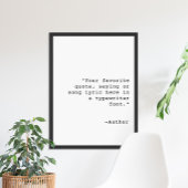 Creëer uw eigen persoonlijke aangepaste offerte poster