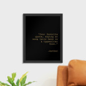 Creëer uw eigen persoonlijke aangepaste offerte poster