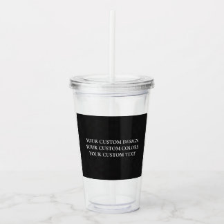 Creëer Uw eigen persoonlijke acryltumblaar Acryl Drinkbeker