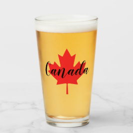 Creëer Uw eigen persoonlijke Canadese Rode Maple L Glas