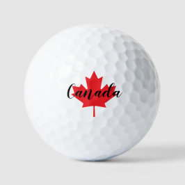 Creëer Uw eigen persoonlijke Canadese Rode Maple L Golfballen