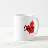 Creëer Uw eigen persoonlijke Canadese Rode Maple L Koffiemok (Voorkant rechts)