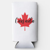 Creëer Uw eigen persoonlijke Canadese Rode Maple L Seltzer Blikjeskoeler (Voorkant)