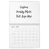 Creëer Uw eigen persoonlijke familiefoto Kalender (Mar 2026)