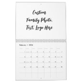 Creëer Uw eigen persoonlijke familiefoto Kalender (Feb 2026)