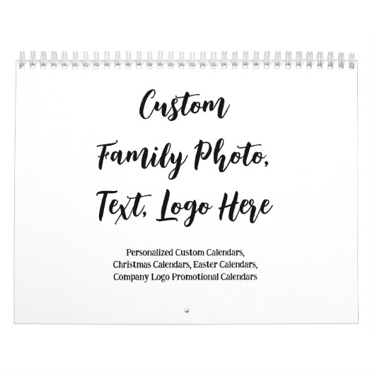Creëer Uw eigen persoonlijke familiefoto Kalender (Hoes)