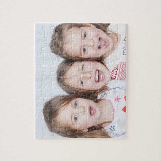 Creëer Uw eigen persoonlijke familiefoto Legpuzzel (Verticaal)